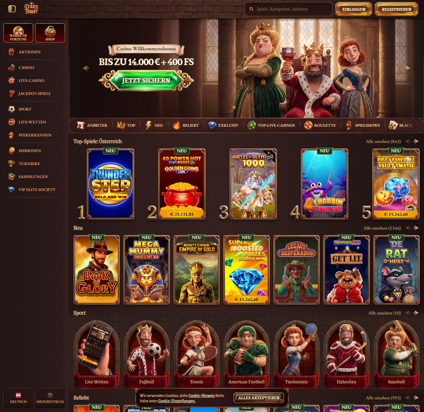 Crazytower Casino Casino